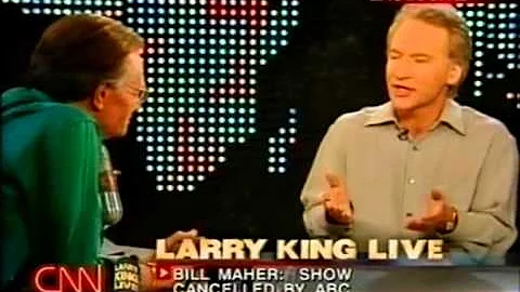 Bill Maher on Larry King Live after "Politically I...
