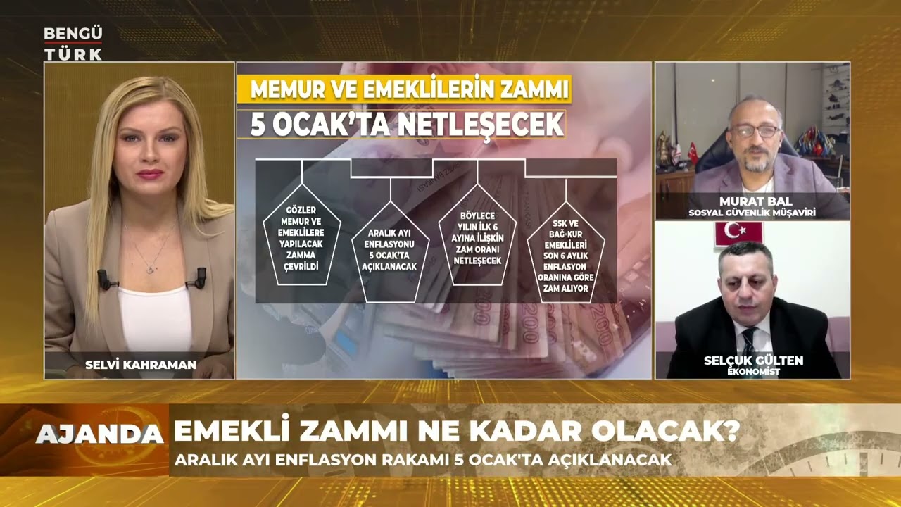Emekli Zammı Ne Kadar Olacak? - Ajanda | 30 Aralık 2025