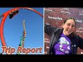Thank you dorney park for best ride preview  ever  vlog iron menace steel force