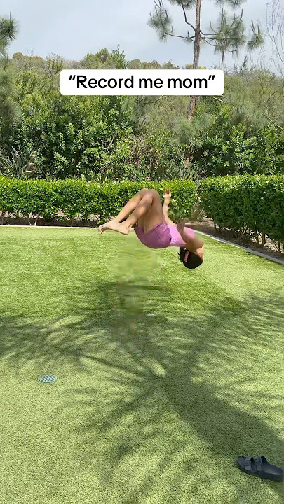Like where does she get this energy from?!🤣 #backflip #backtuck #acro #acrobatics #dance #dancer
