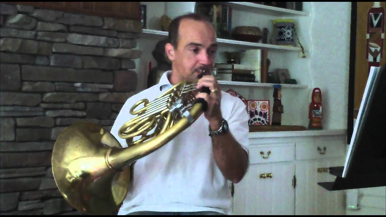 MSBOA Tutorial High School French Horn 2012 Audition YouTube