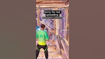 Sorry for not uploading (Explanation in comments)  #fortnite #shorts