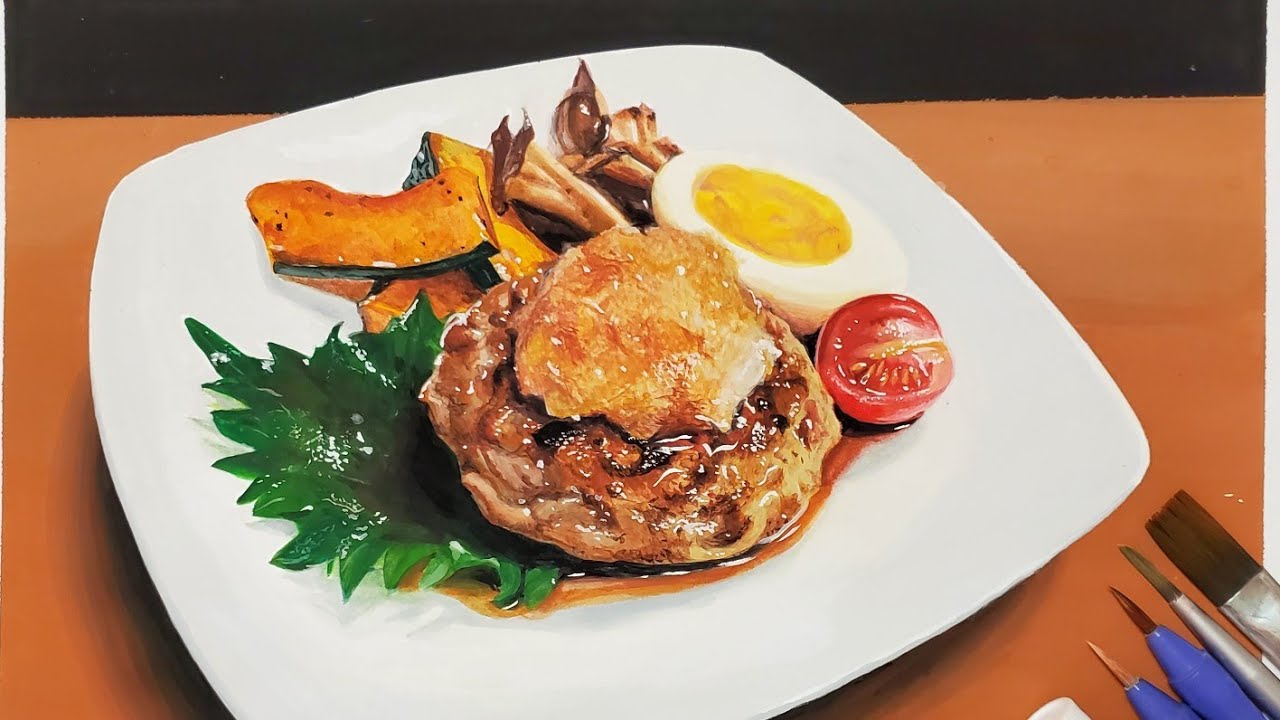 絵　手描き　オーバーハング　オリジナル 手描きイラスト オリジナル 創作 原画 ドローイング 黄色 黒 サイバー