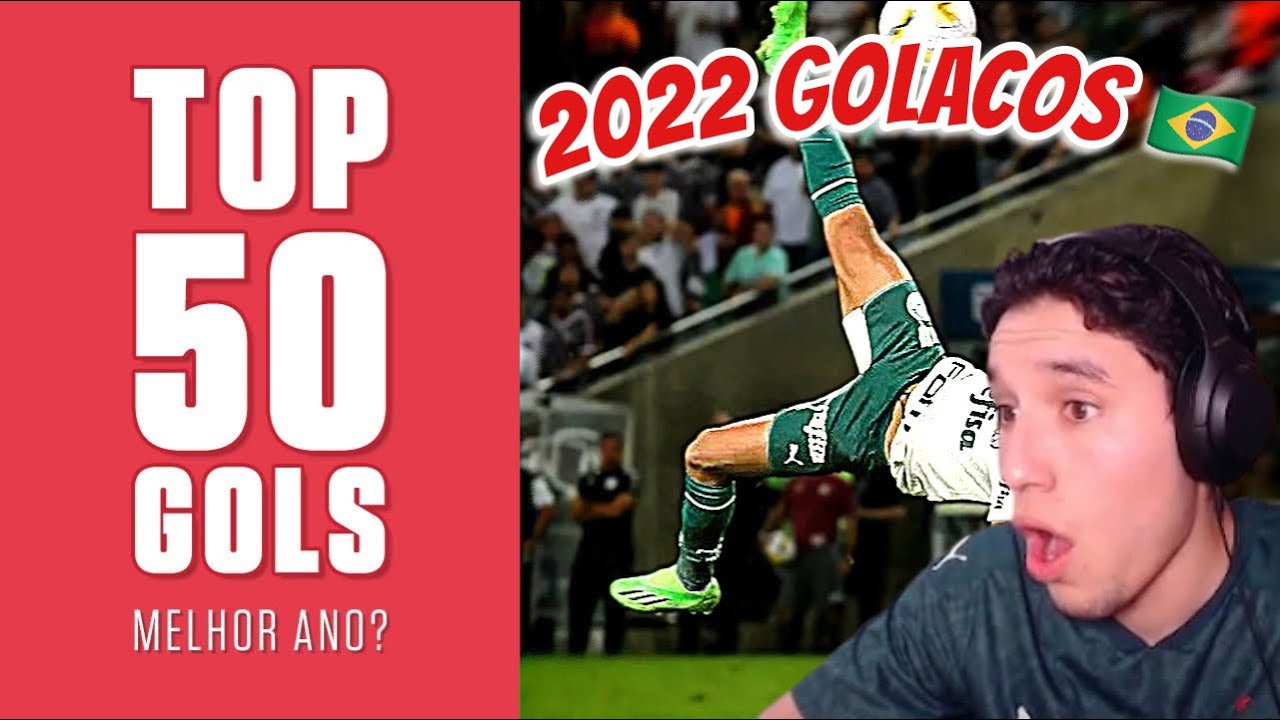 REACTING to 50 CRAZY Goals in Brazilian Football 2022