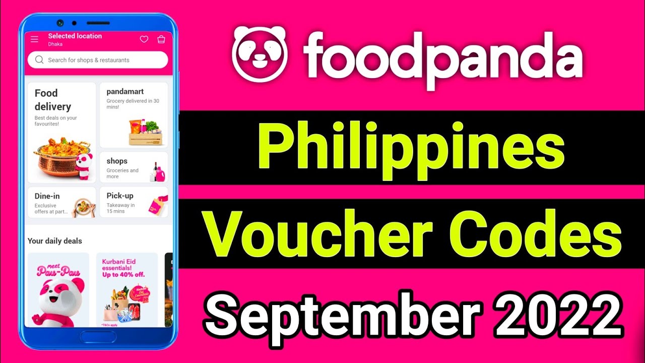 foodpanda philippines voucher code in september 2022 foodpanda