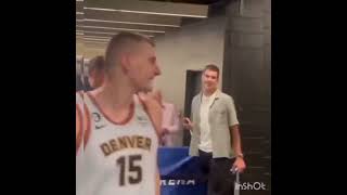 Nikola Jokic \& His Crazy Brother's after the Lakers game