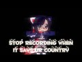 Stop recording when it says your country 😌✌️