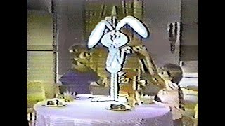 1978 Trix Rabbit milk man disguise, cartoon & live action TV commercial