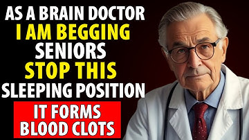 As a BRAIN Doctor, I’m SHOCKED: THIS Sleeping Position Raises Stroke Risk Overnight | Senior Health