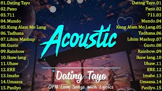 Best Of OPM Acoustic Love Songs 2024 Playlist With Lyrics💖best of wish 107.5 playlist 2024