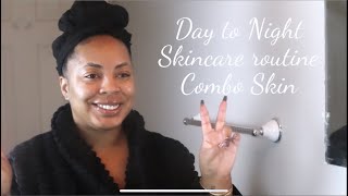 Combo Skin Day &amp; Night Skincare routine 2021