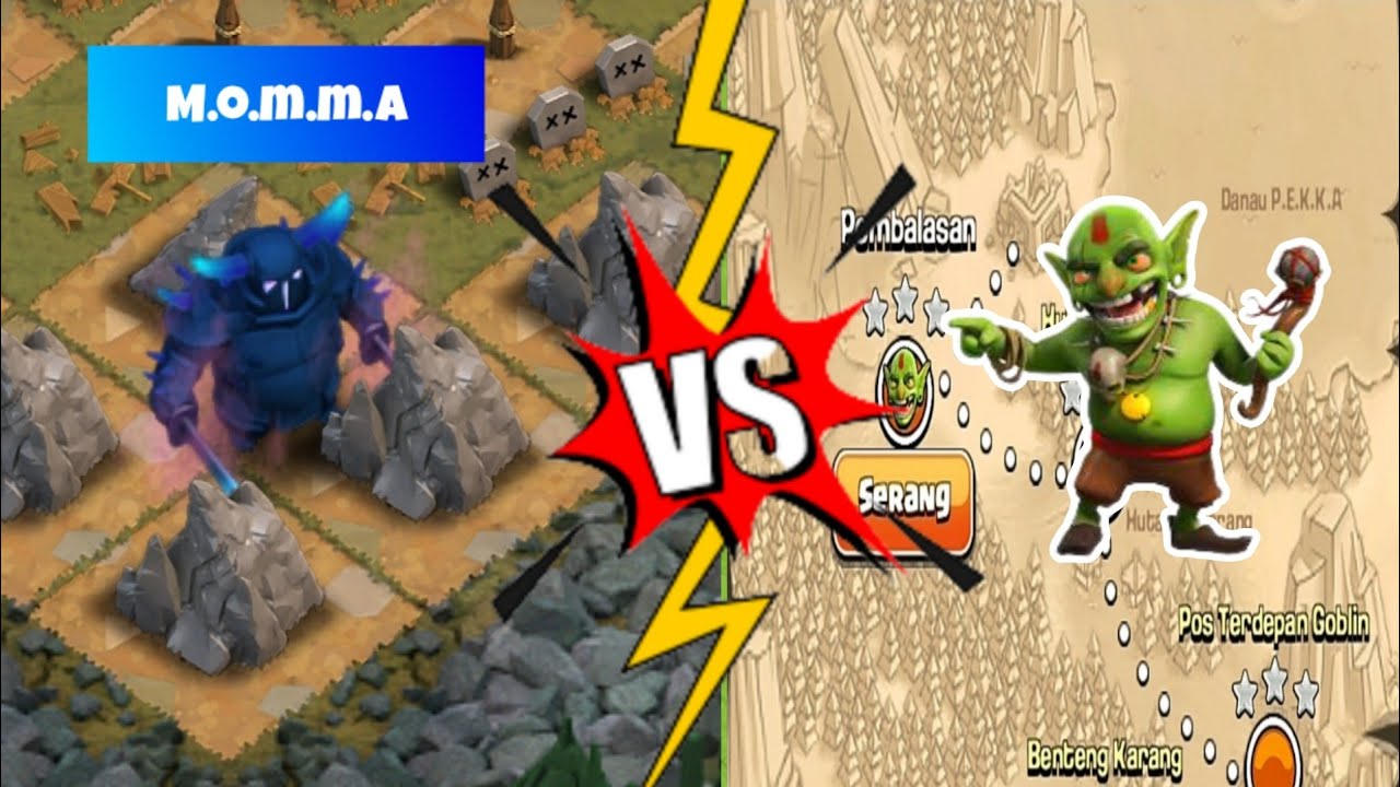 M.O.M.M.A Pekka Vs Goblin Maps | Clash of Clans