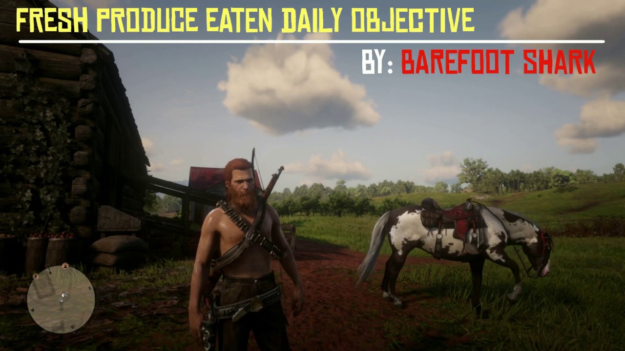 Fresh Produce Eaten Daily Challenge RDR2 Online YouTube