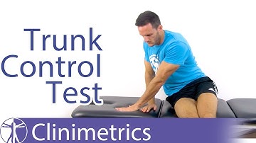 The Trunk Control Test (TCT) | Stroke Motor Impairment Evaluation