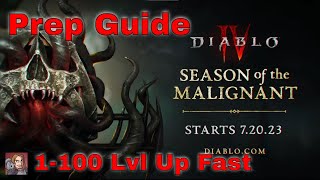 Diablo IV - Season 1 Prep Guide (Season Of The Malignant)