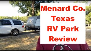 RV Park Review - Menard, TX RV park. Full hookups and an amazing historic site. by Fun In Our RV 224 views 6 months ago 5 minutes, 55 seconds