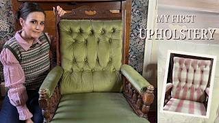 I Took Apart an Old Edwardian Chair… Here’s How It Turned Out!