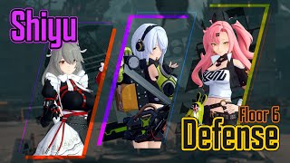 ZZZ Rina, Anby, Nicole - Shiyu Defense Gameplay (Floor 6) | Zenless Zone Zero (CBT 3)