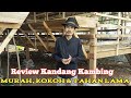 REVIEW KANDANG KAMBING KOKOH DAN MURAH