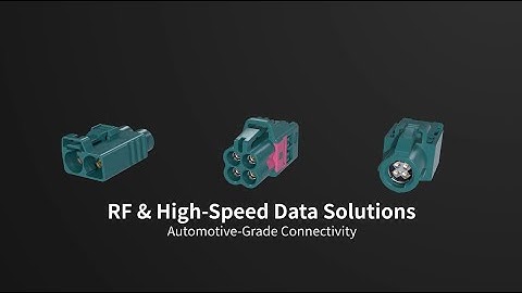 ATTEND RF & High-Speed Data Solutions | FAKRA | Mini-FAKRA | HSD | HS-MTP