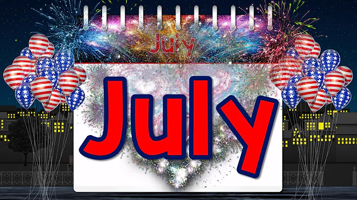 July | Fun Calendar Song for Kids | Month of the Y...