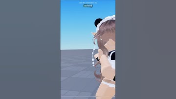 Lol not wanting to be in the camera… #roblox #fight #camera