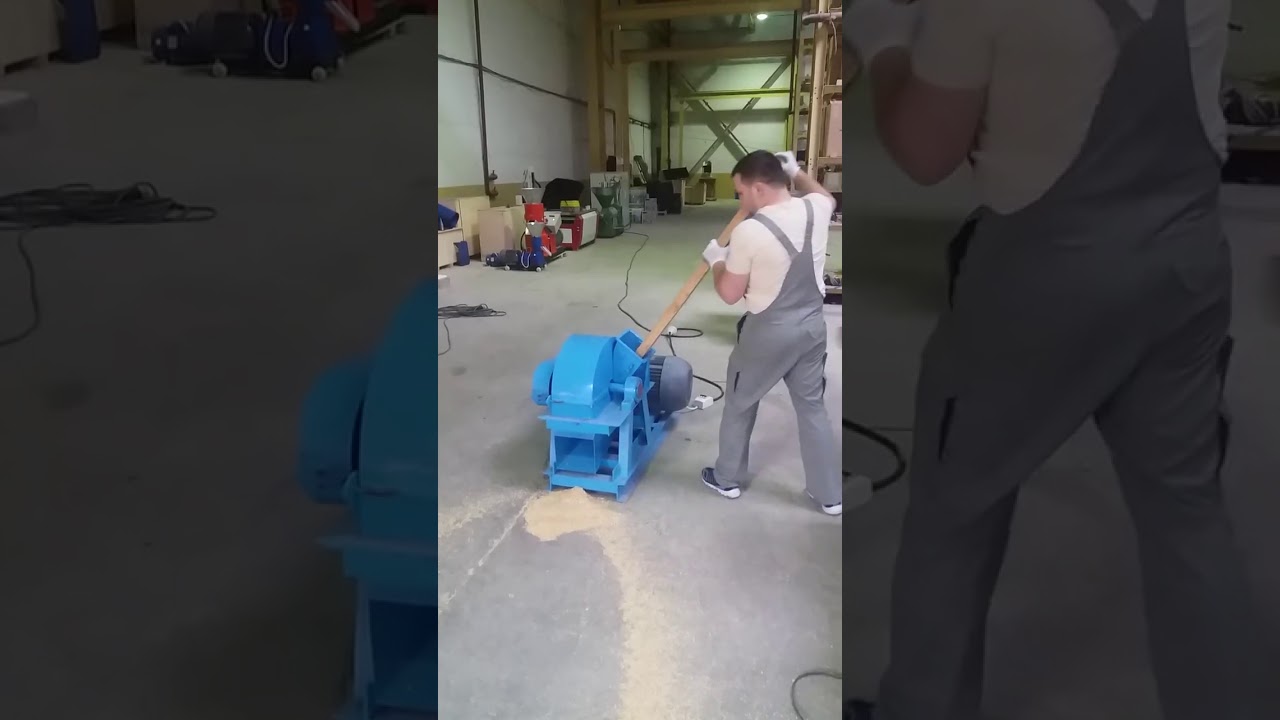 Tocator de crengi si resturi de lemn www.tehno-ms.md