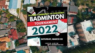 FCC Badminton Tournament 2022| Event Trailer Cinematic