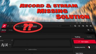 How to fix Missing Record and Stream option in AMD software | 2 methods. screenshot 1