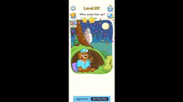 DOP 5 Delete One Part Level 517 Who woke him up #shorts #gaming #dop Please Subscribe