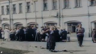 Загляните в увлекательную историю Москвы: Сретенки в 1918 году в 4K!