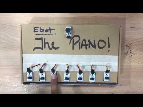 Vídeo: EBot8 IR Piano: 6 passos (amb imatges)