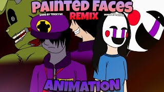 FNAF Animation Painted Faces REMIX Trickywi ft. Rezyon