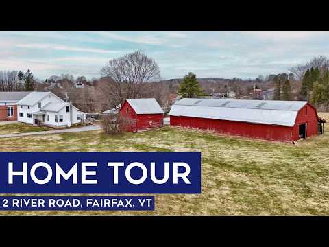 2 River Road, Fairfax, VT home video tour