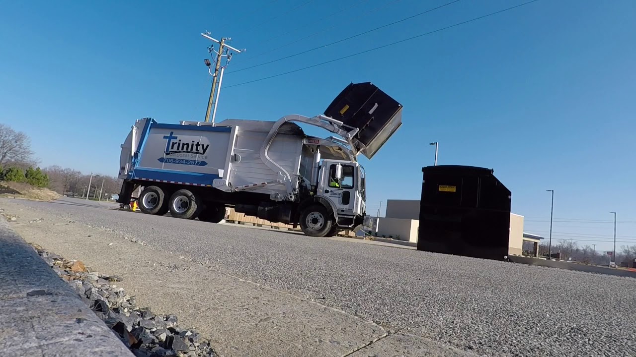 Trinity Disposal Service FEL Dumpster Service YouTube