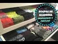 Como dobrar e organizar as Roupas Fitness (ginástica) | Organize sem Frescuras!