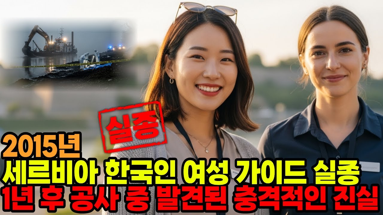 2024년 세르비아 사바강 한국인 여성 가이드 실종... 1년 뒤 공사 중 발견된 충격적인 진실
