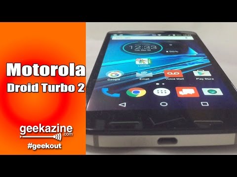 Motorola Droid Turbo 2 Video Review with Verizon International Plan