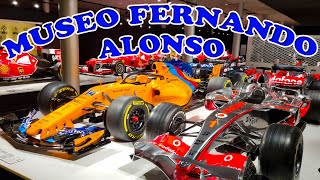 Visitando el MUSEO de FERNANDO ALONSO y disfrutando TODOS SUS F1 (1ª parte)