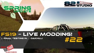 FS19 - TLX2020 Spring Update FINAL TEST in OAKHILL!