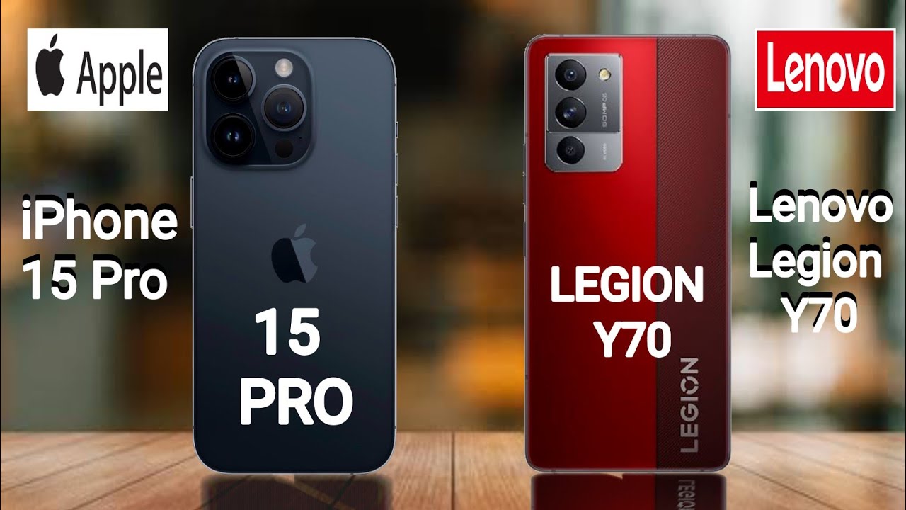 iPhone 15 Pro vs Lenovo Legion Y70 || Lenovo Legion Y70 vs iPhone 15 Pro
