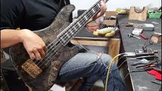 Karimata - Take off To Padang ( Bass Cover )