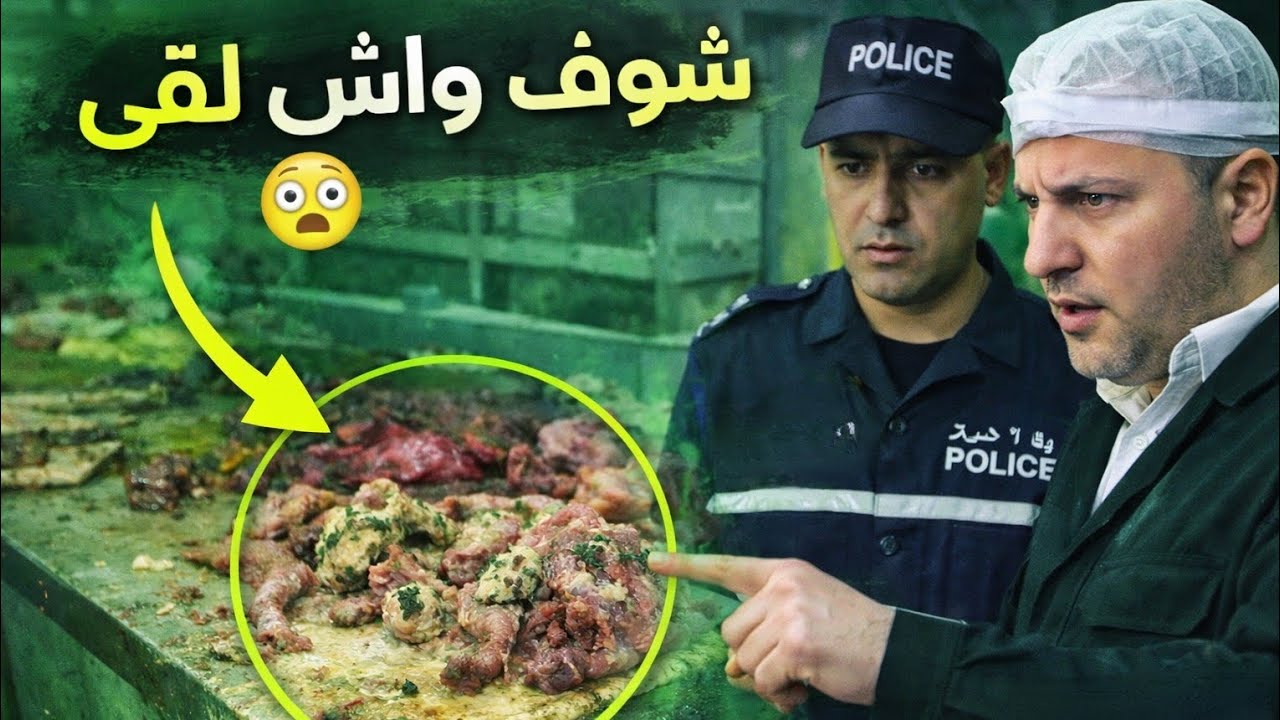 كارثة داخل محل بيع اللحوم… شوف واش لقى 😳