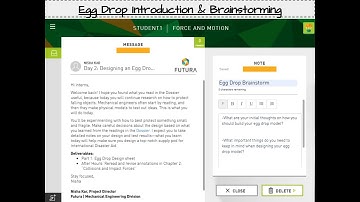 Unit 3: Egg Drop Brainstorming