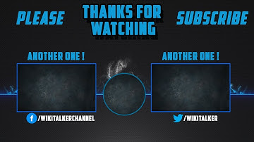 Introducing Our New End Screen Template. For Full view watch the last twenty second (00:57 - 01:17)