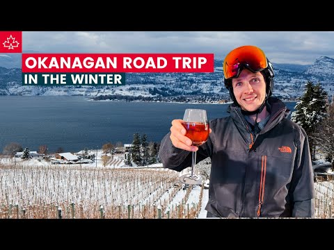 OKANAGAN ROAD TRIP in Penticton, Oliver, and Osoyoos (Winter Road Trips in Canada)