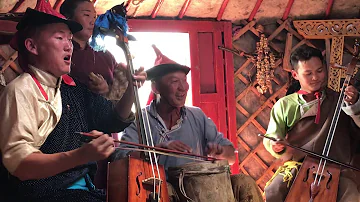 Mongolian folk music band