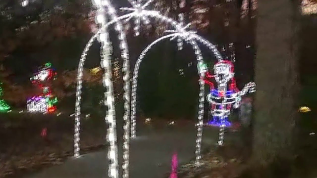 Iluminights lights up sky along Blue Ridge Parkway - YouTube