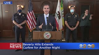 Mayor Garcetti Announces Another Citywide Curfew For Sunday