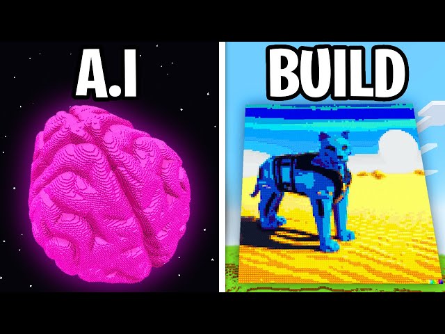 I Used AI to Build in Minecraft Hardcore! class=
